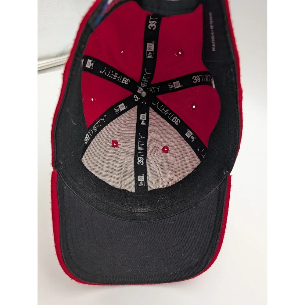 New Era 39THIRTY St Louis Cardinals Hat Red Youth Stretch Fit Baseball Cap